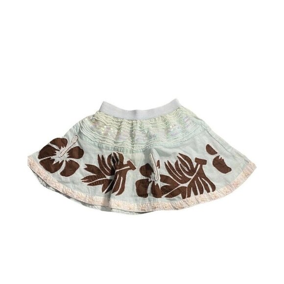 Petite Letarte Kids Swim Skirt Embellished Beaded - Picture 2 of 5